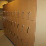 Custom wall lockers