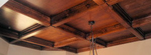 recessed ceiling